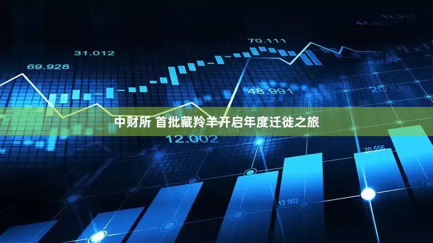 中财所 首批藏羚羊开启年度迁徙之旅